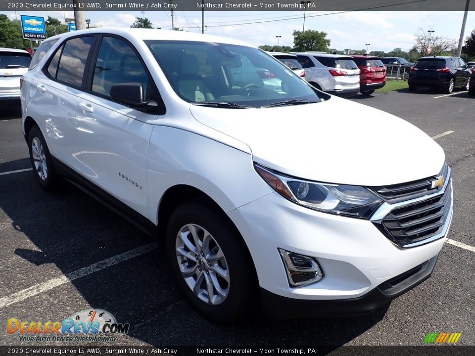 2020 Chevrolet Equinox LS AWD Summit White / Ash Gray Photo #7