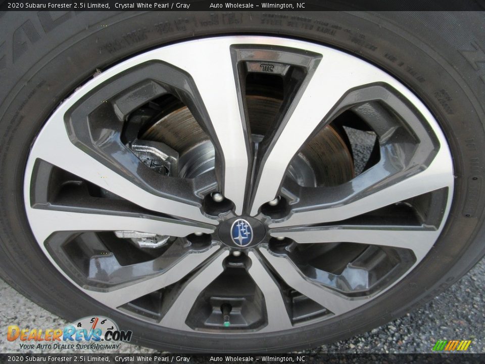 2020 Subaru Forester 2.5i Limited Crystal White Pearl / Gray Photo #7