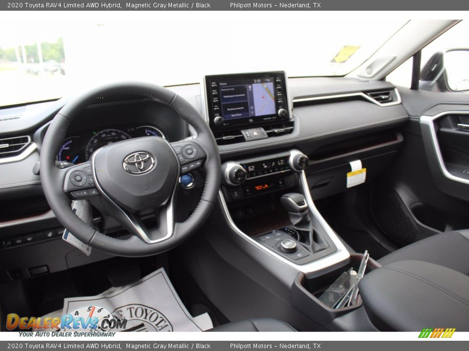 Dashboard of 2020 Toyota RAV4 Limited AWD Hybrid Photo #21