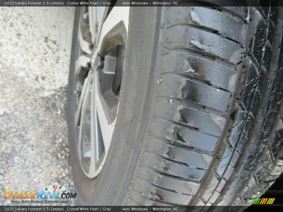 2020 Subaru Forester 2.5i Limited Crystal White Pearl / Gray Photo #8