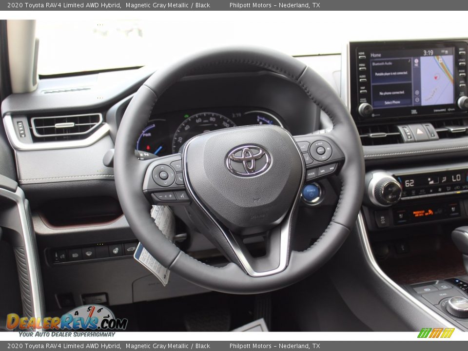 2020 Toyota RAV4 Limited AWD Hybrid Steering Wheel Photo #22