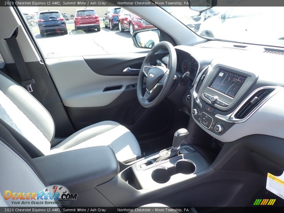 2020 Chevrolet Equinox LS AWD Summit White / Ash Gray Photo #10