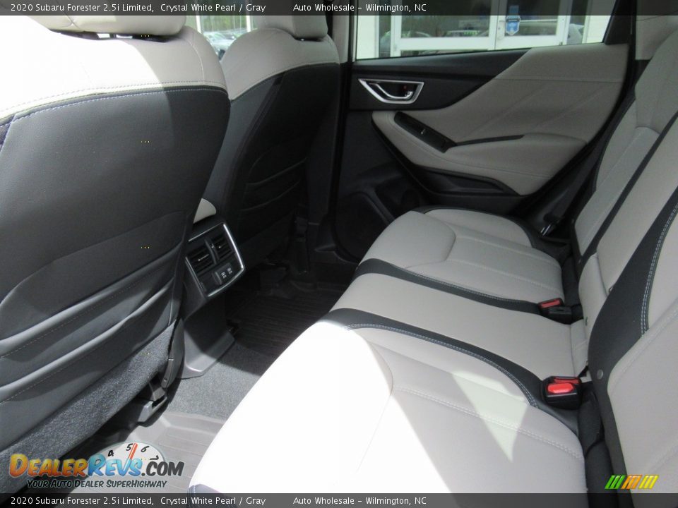 2020 Subaru Forester 2.5i Limited Crystal White Pearl / Gray Photo #11