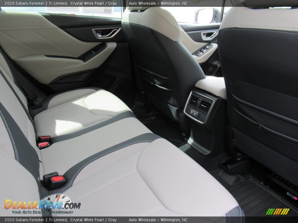 2020 Subaru Forester 2.5i Limited Crystal White Pearl / Gray Photo #13