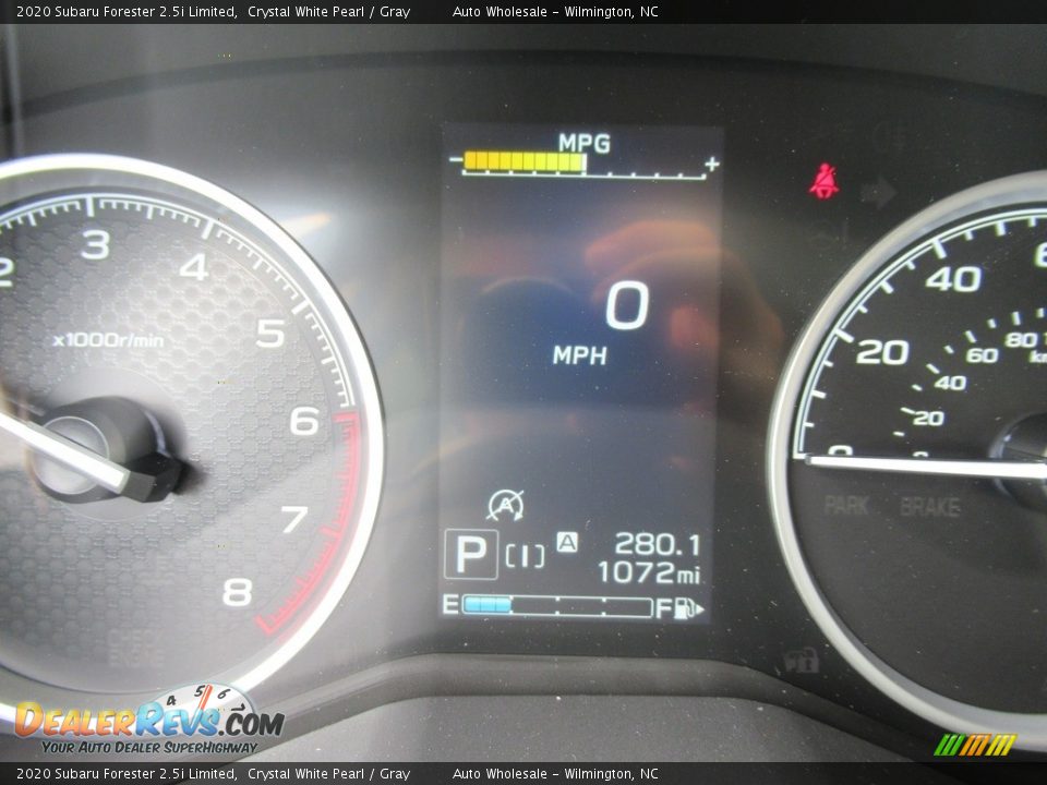 2020 Subaru Forester 2.5i Limited Crystal White Pearl / Gray Photo #16