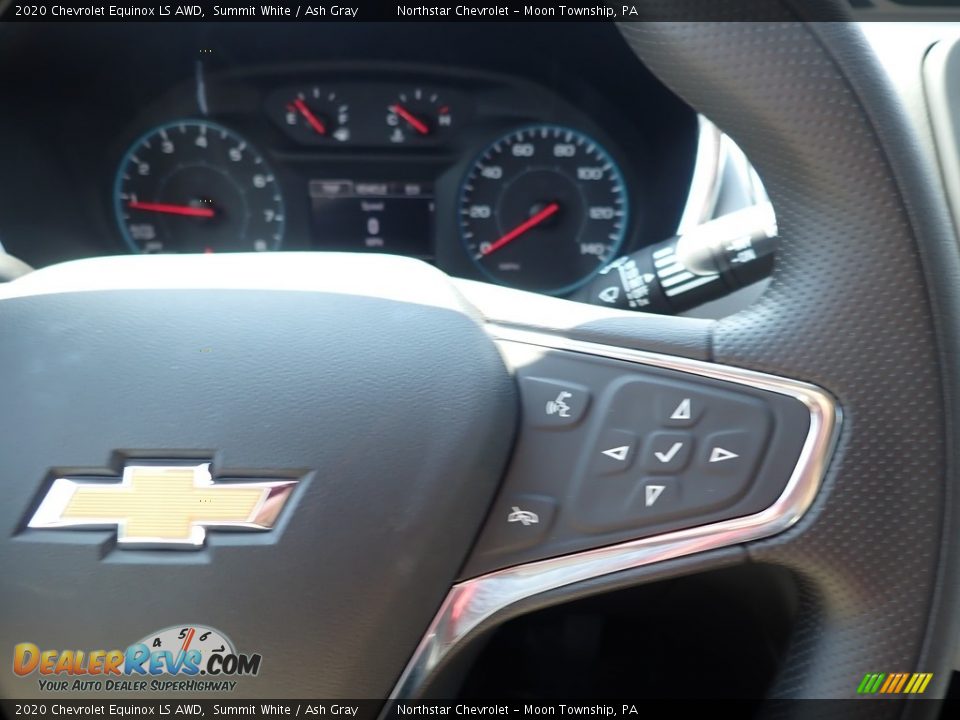 2020 Chevrolet Equinox LS AWD Summit White / Ash Gray Photo #17