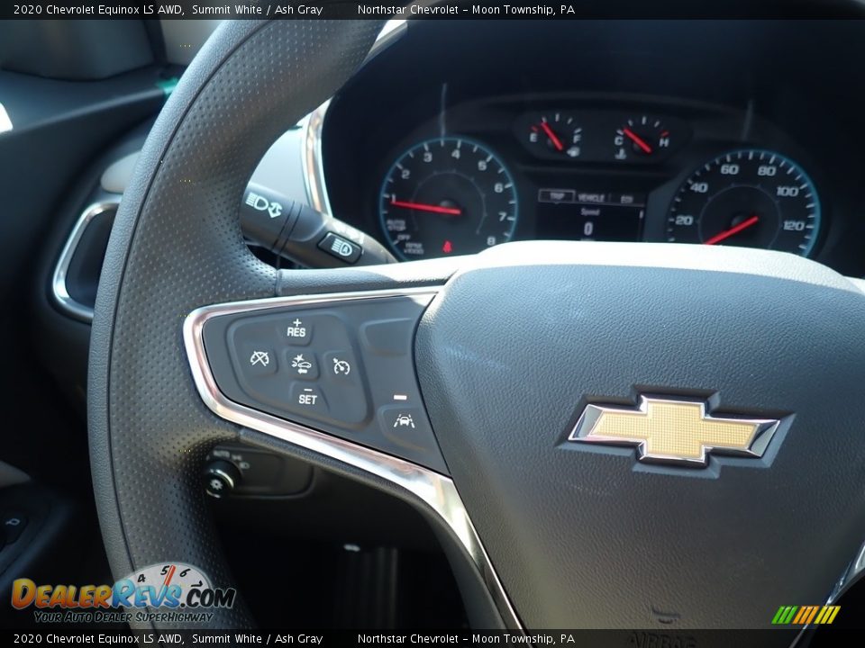 2020 Chevrolet Equinox LS AWD Summit White / Ash Gray Photo #18