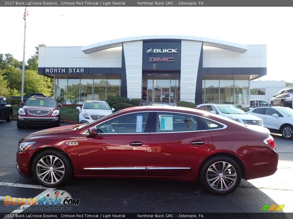 2017 Buick LaCrosse Essence Crimson Red Tintcoat / Light Neutral Photo #1