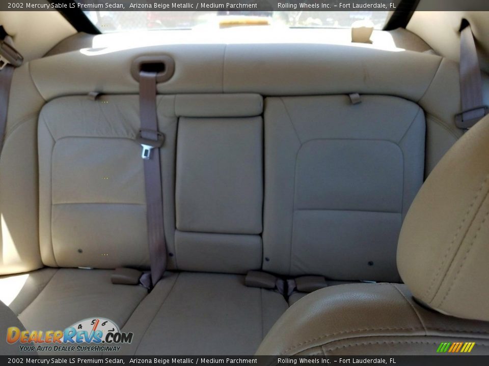 2002 Mercury Sable LS Premium Sedan Arizona Beige Metallic / Medium Parchment Photo #6