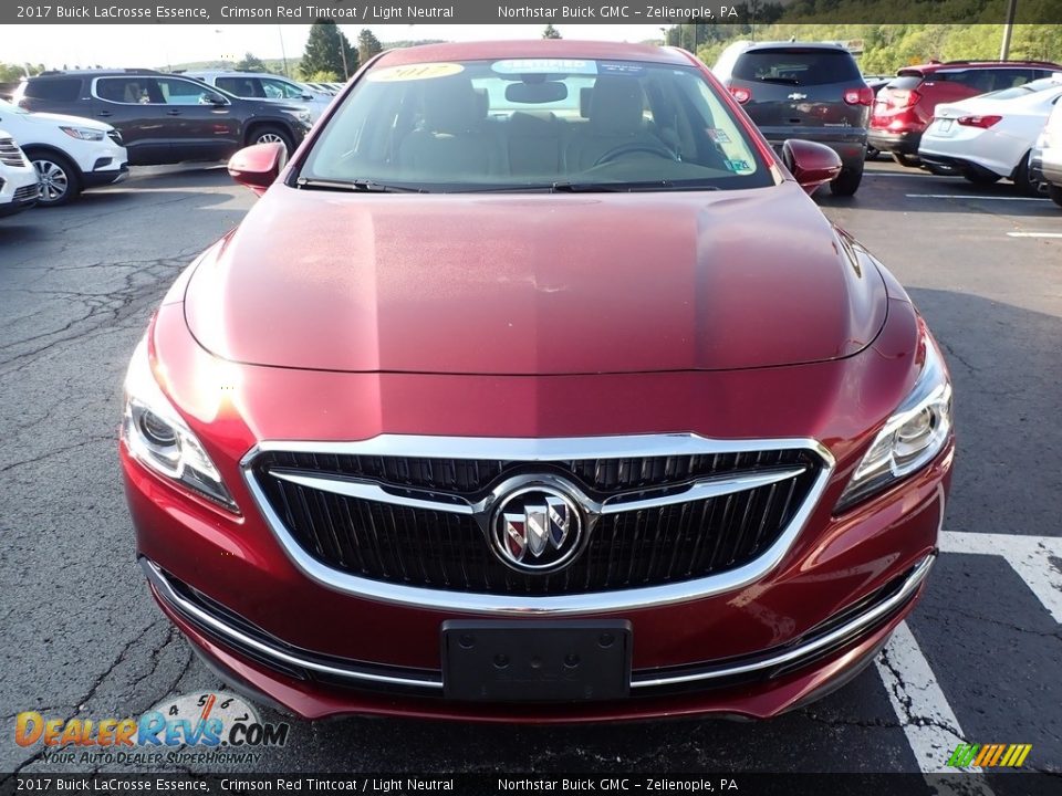 2017 Buick LaCrosse Essence Crimson Red Tintcoat / Light Neutral Photo #3