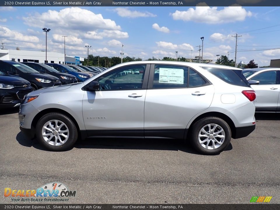 2020 Chevrolet Equinox LS Silver Ice Metallic / Ash Gray Photo #2