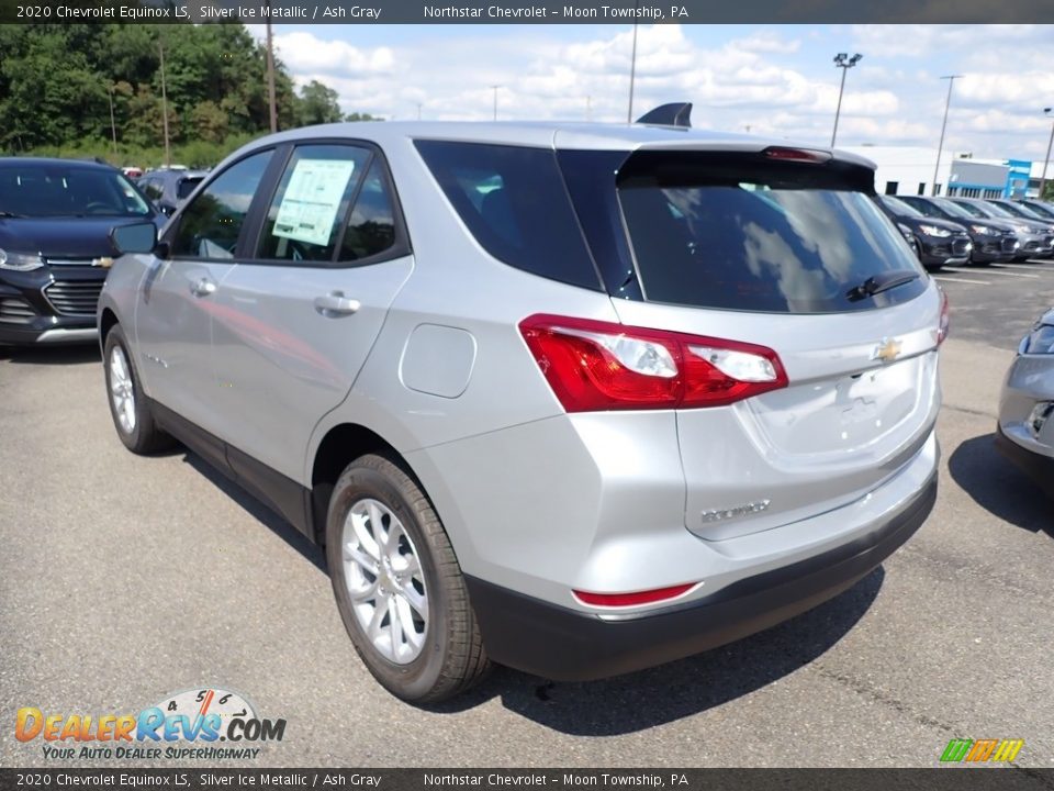 2020 Chevrolet Equinox LS Silver Ice Metallic / Ash Gray Photo #3