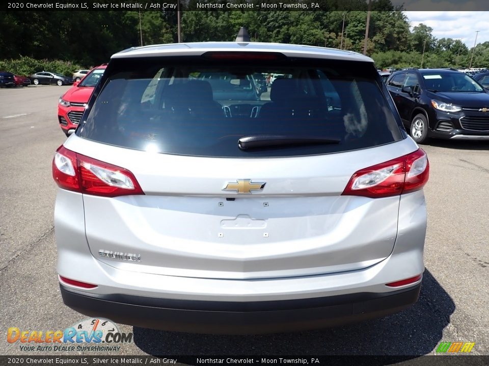 2020 Chevrolet Equinox LS Silver Ice Metallic / Ash Gray Photo #4