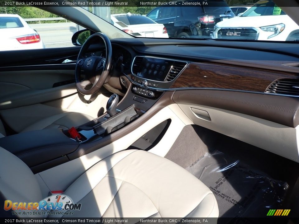 2017 Buick LaCrosse Essence Crimson Red Tintcoat / Light Neutral Photo #6