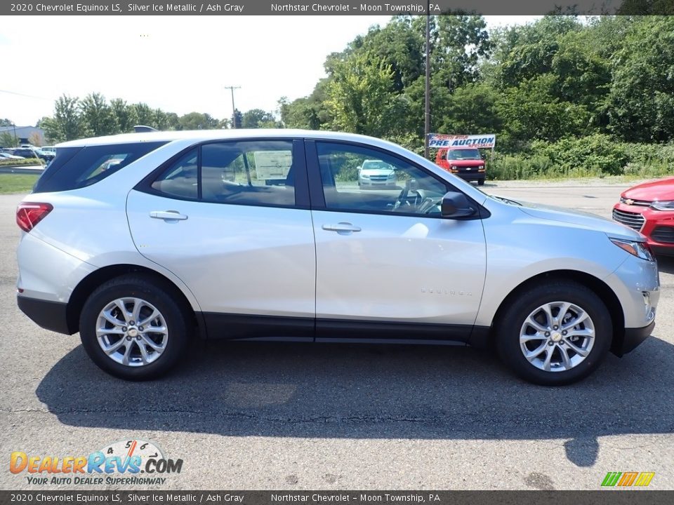 2020 Chevrolet Equinox LS Silver Ice Metallic / Ash Gray Photo #6