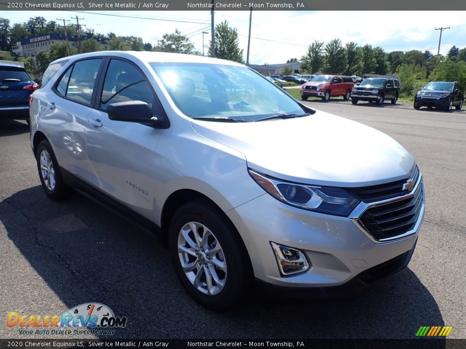 2020 Chevrolet Equinox LS Silver Ice Metallic / Ash Gray Photo #7