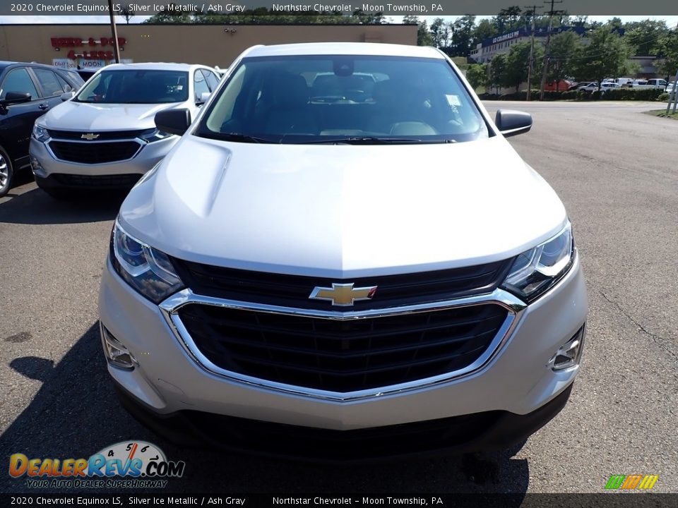 2020 Chevrolet Equinox LS Silver Ice Metallic / Ash Gray Photo #8