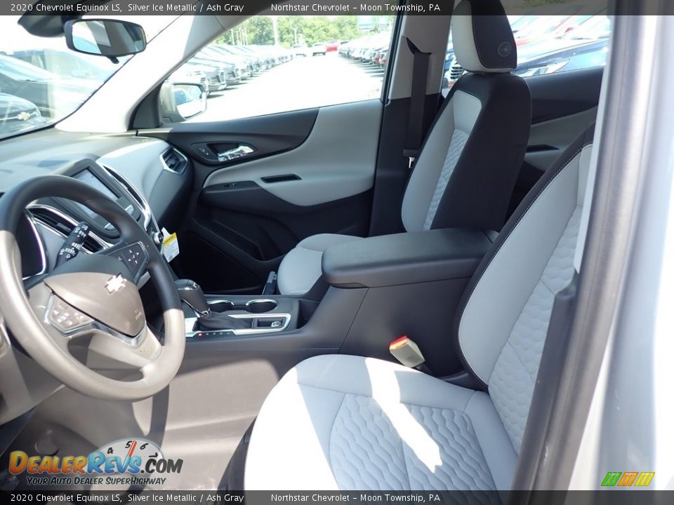 2020 Chevrolet Equinox LS Silver Ice Metallic / Ash Gray Photo #12