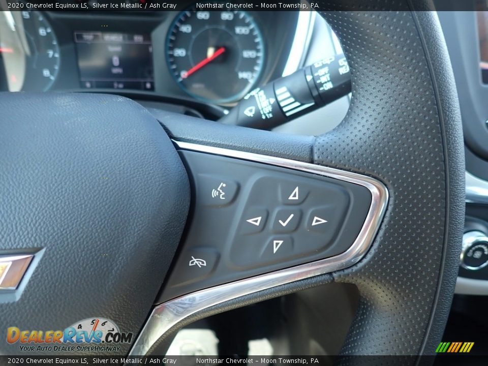 2020 Chevrolet Equinox LS Silver Ice Metallic / Ash Gray Photo #17