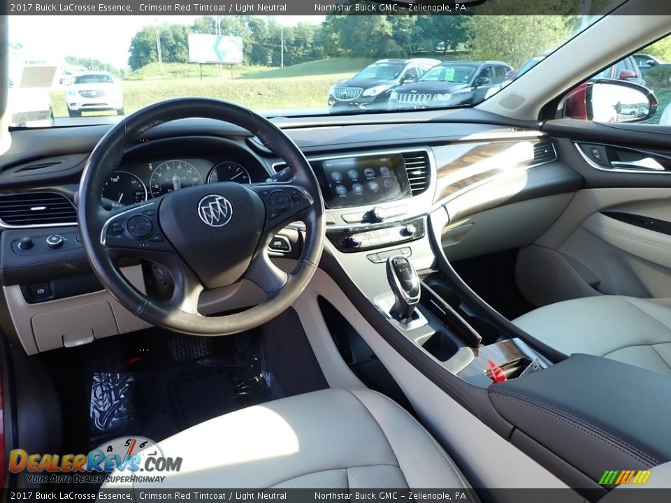 2017 Buick LaCrosse Essence Crimson Red Tintcoat / Light Neutral Photo #20