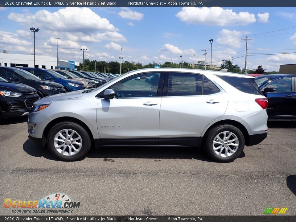 2020 Chevrolet Equinox LT AWD Silver Ice Metallic / Jet Black Photo #2