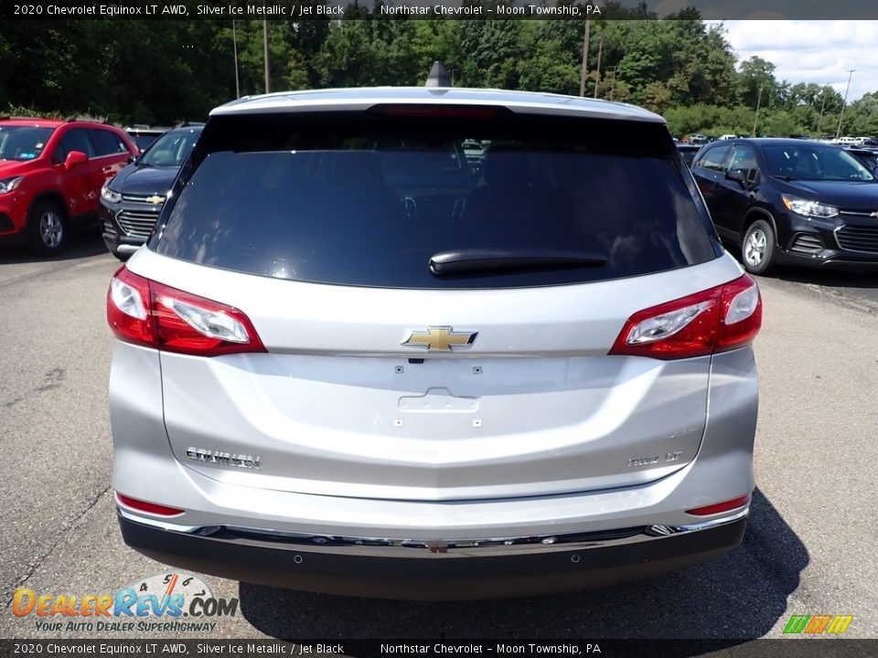 2020 Chevrolet Equinox LT AWD Silver Ice Metallic / Jet Black Photo #4