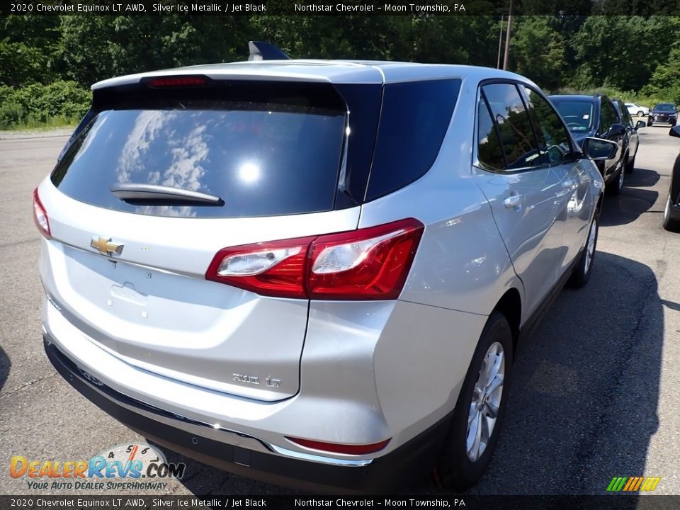 2020 Chevrolet Equinox LT AWD Silver Ice Metallic / Jet Black Photo #5