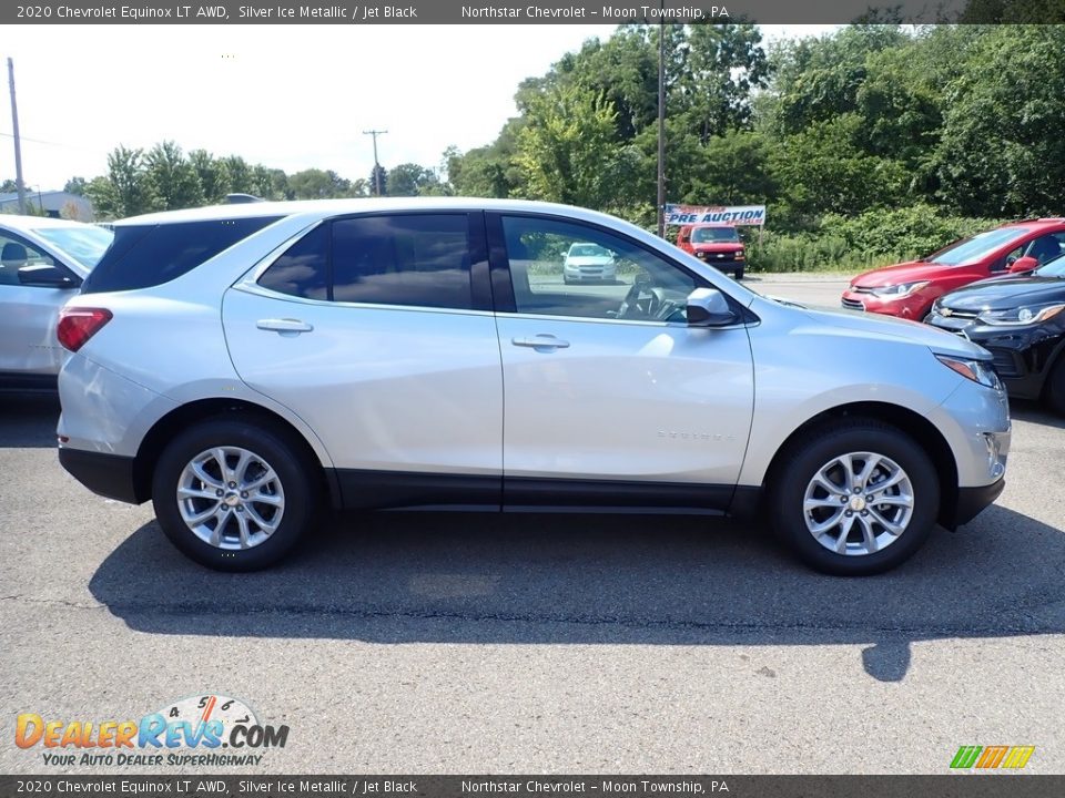 2020 Chevrolet Equinox LT AWD Silver Ice Metallic / Jet Black Photo #6