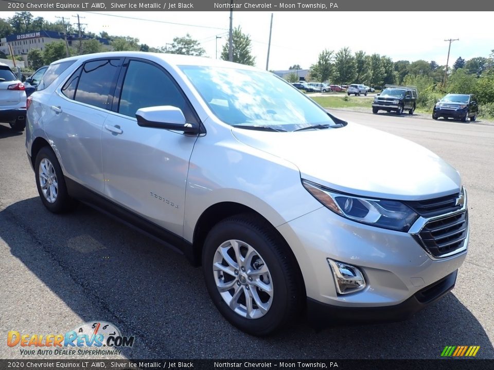 2020 Chevrolet Equinox LT AWD Silver Ice Metallic / Jet Black Photo #7