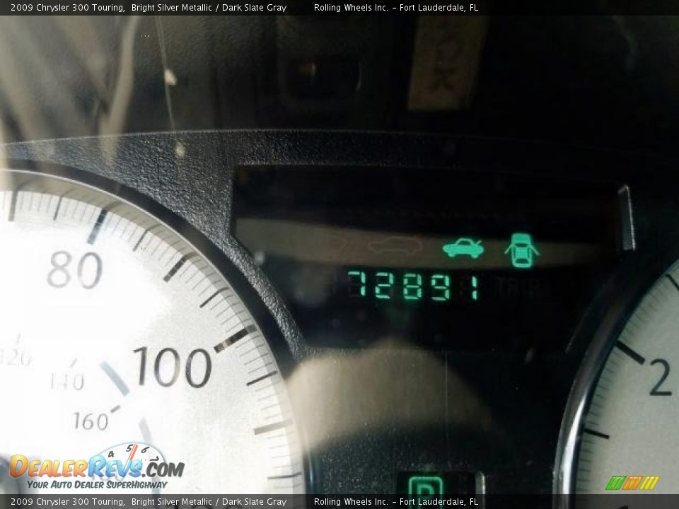 2009 Chrysler 300 Touring Bright Silver Metallic / Dark Slate Gray Photo #4