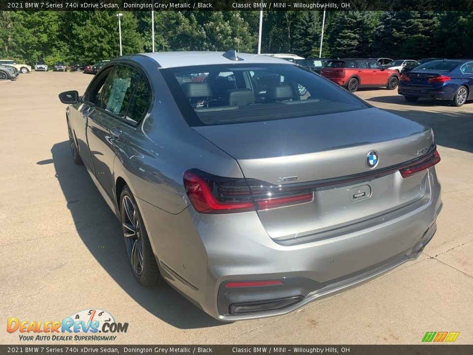 2021 BMW 7 Series 740i xDrive Sedan Donington Grey Metallic / Black Photo #2