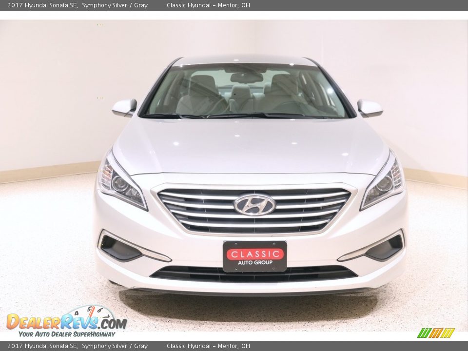 2017 Hyundai Sonata SE Symphony Silver / Gray Photo #2