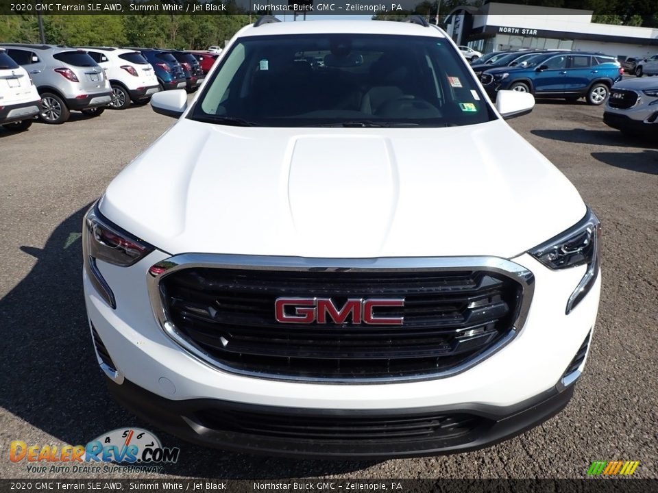 2020 GMC Terrain SLE AWD Summit White / Jet Black Photo #2