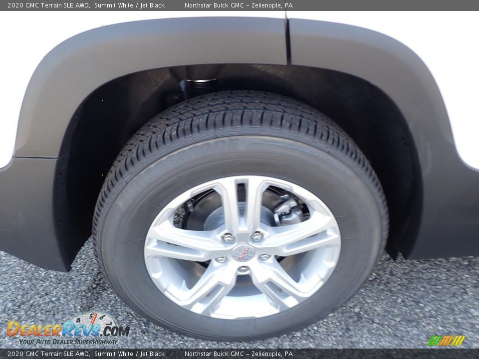 2020 GMC Terrain SLE AWD Summit White / Jet Black Photo #10