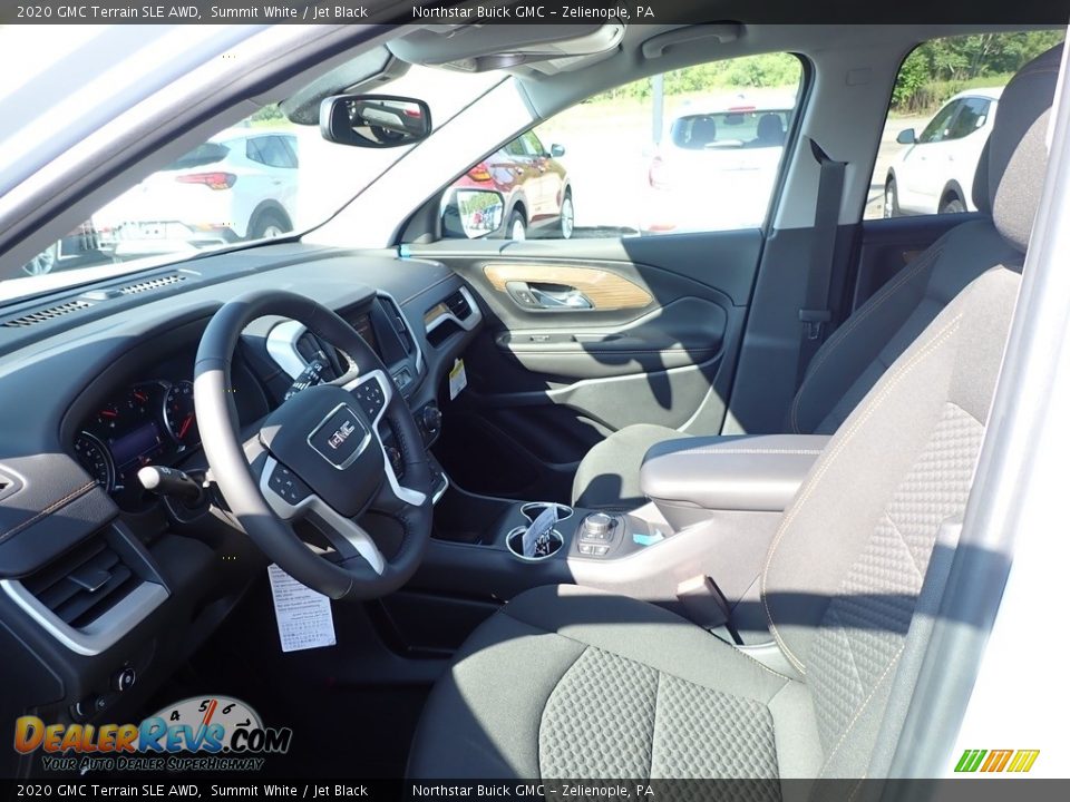 2020 GMC Terrain SLE AWD Summit White / Jet Black Photo #13