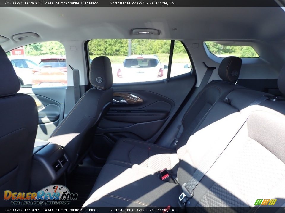 2020 GMC Terrain SLE AWD Summit White / Jet Black Photo #14