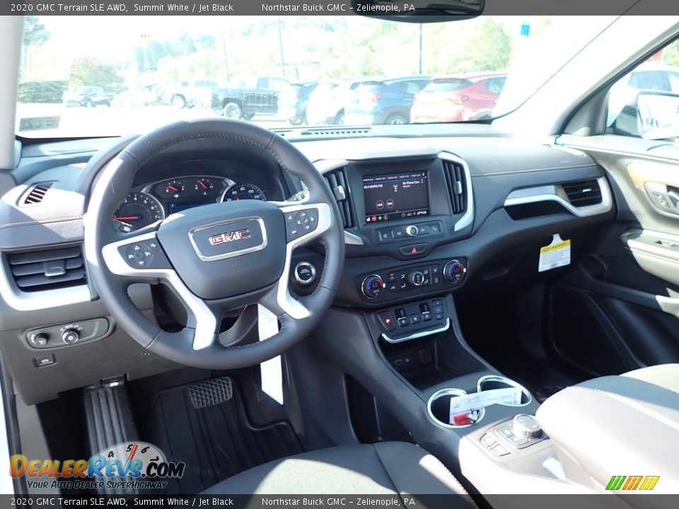 2020 GMC Terrain SLE AWD Summit White / Jet Black Photo #15