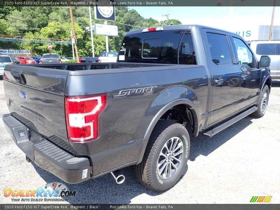 2020 Ford F150 XLT SuperCrew 4x4 Magnetic / Black Photo #2