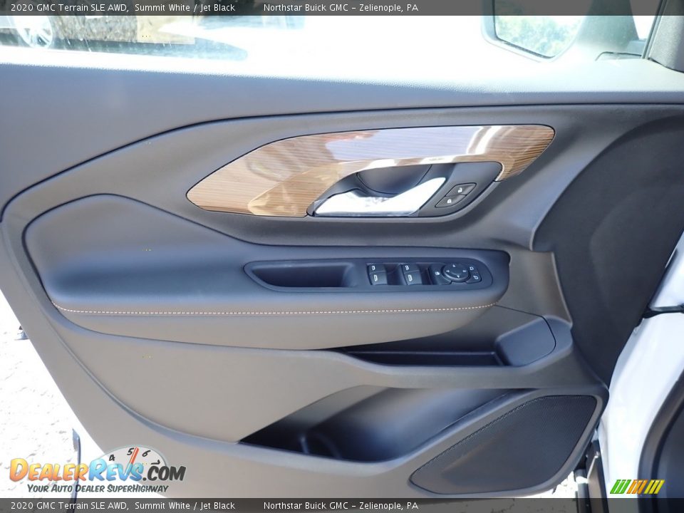2020 GMC Terrain SLE AWD Summit White / Jet Black Photo #16