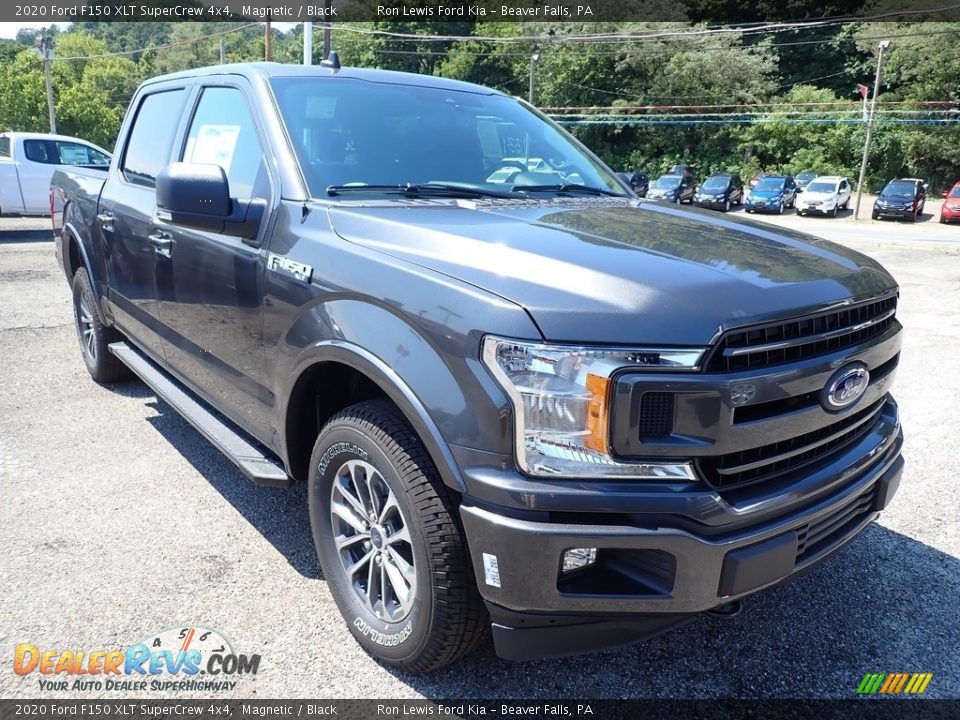 2020 Ford F150 XLT SuperCrew 4x4 Magnetic / Black Photo #3
