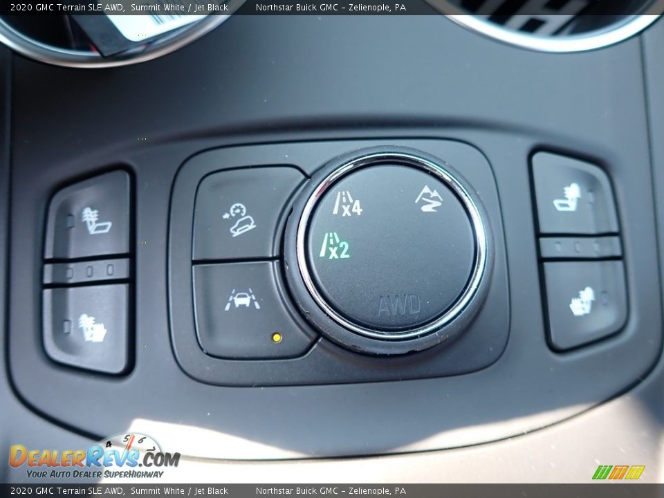 2020 GMC Terrain SLE AWD Summit White / Jet Black Photo #18