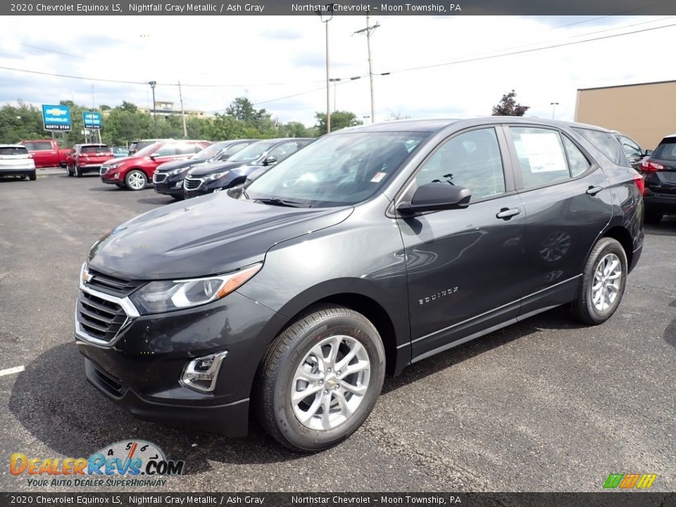 2020 Chevrolet Equinox LS Nightfall Gray Metallic / Ash Gray Photo #1