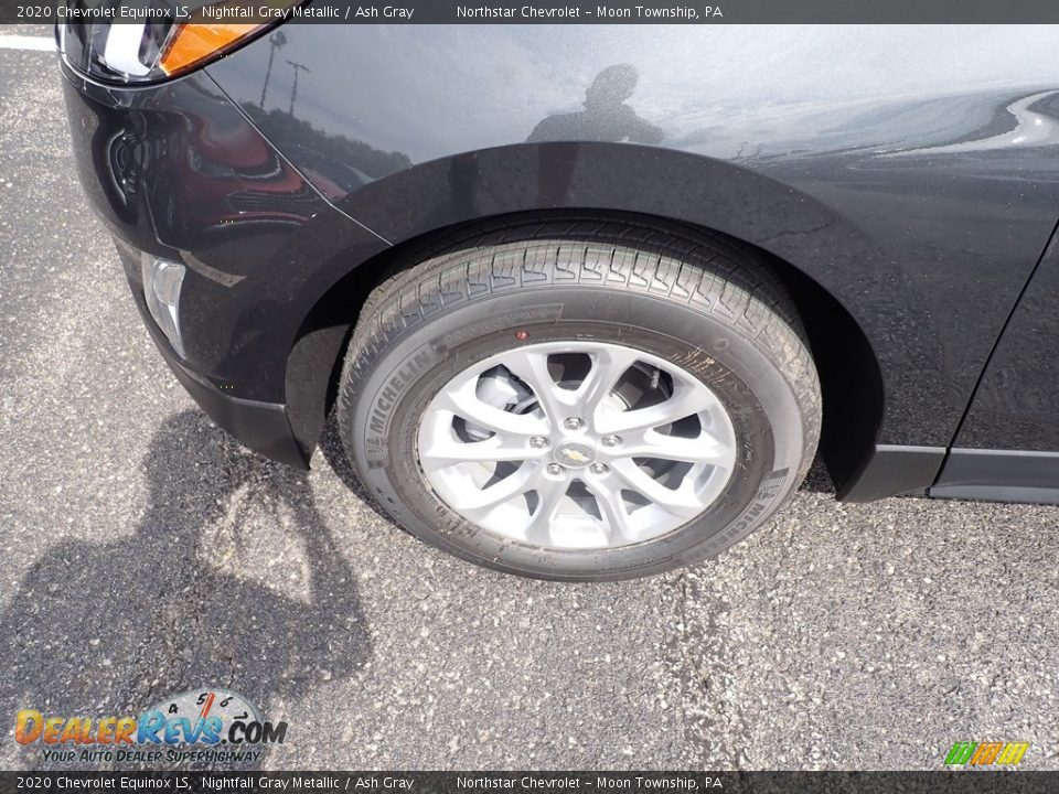 2020 Chevrolet Equinox LS Nightfall Gray Metallic / Ash Gray Photo #2