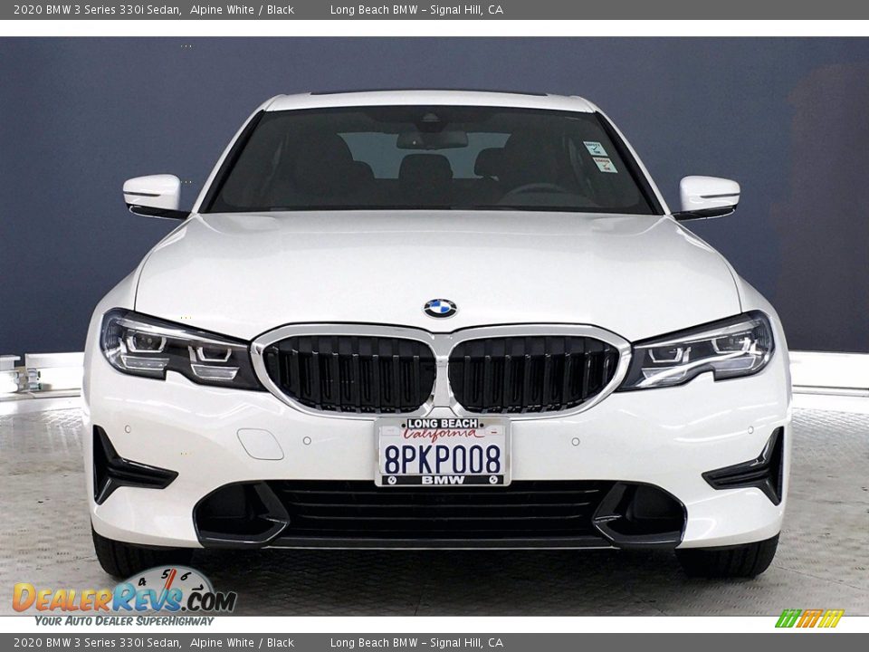 2020 BMW 3 Series 330i Sedan Alpine White / Black Photo #2