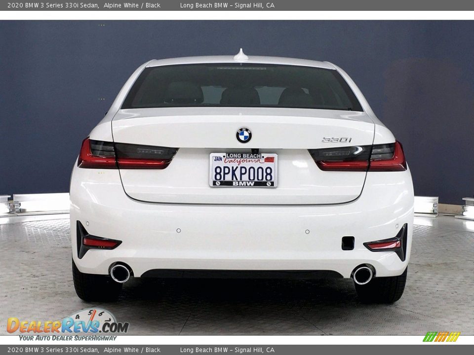 2020 BMW 3 Series 330i Sedan Alpine White / Black Photo #3
