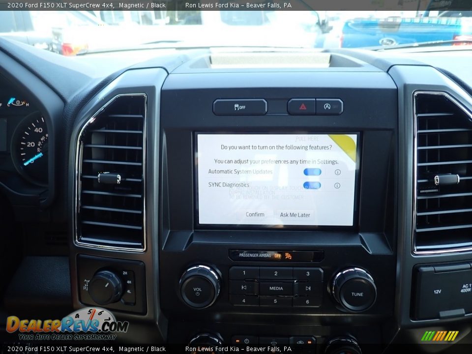 2020 Ford F150 XLT SuperCrew 4x4 Magnetic / Black Photo #12