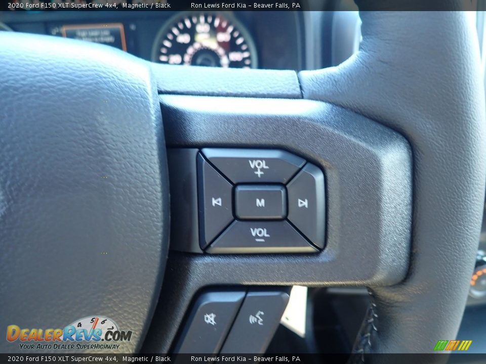2020 Ford F150 XLT SuperCrew 4x4 Magnetic / Black Photo #14