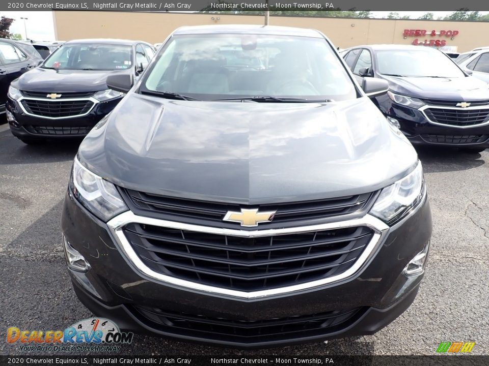 2020 Chevrolet Equinox LS Nightfall Gray Metallic / Ash Gray Photo #9