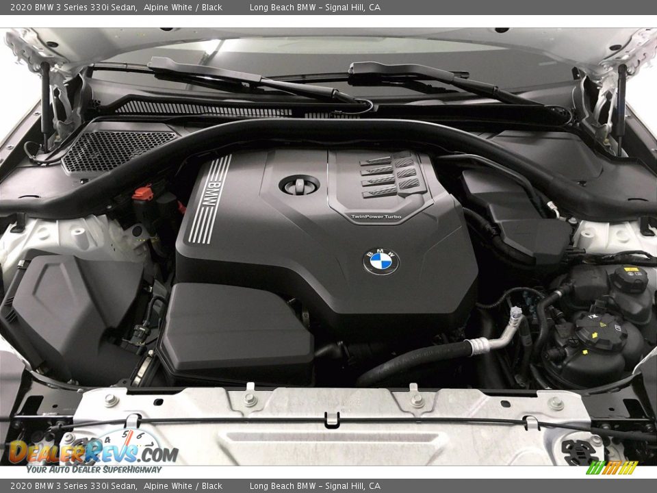 2020 BMW 3 Series 330i Sedan Alpine White / Black Photo #9