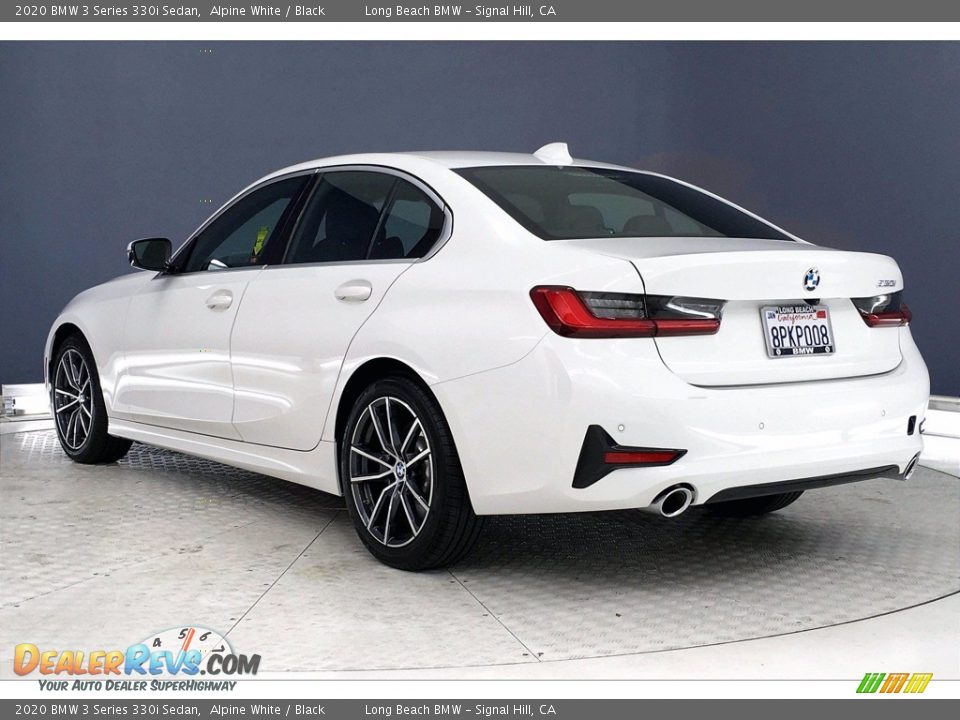 2020 BMW 3 Series 330i Sedan Alpine White / Black Photo #10